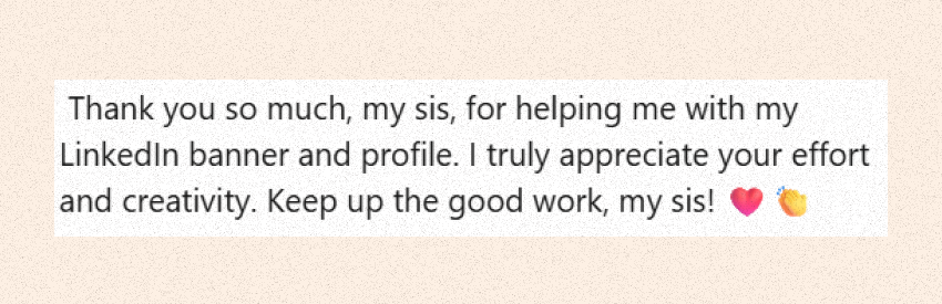Client testimonial 8